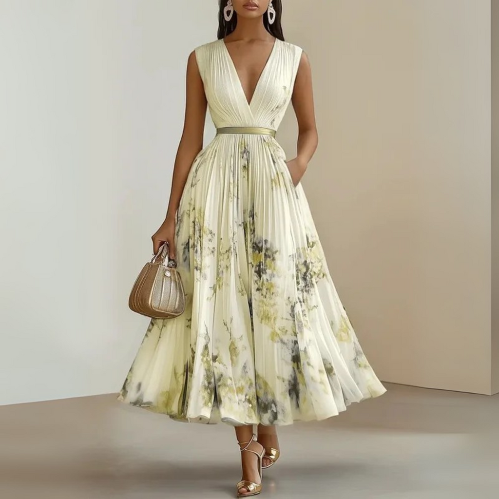 Sleeveless Summer Wedding Guest Dress