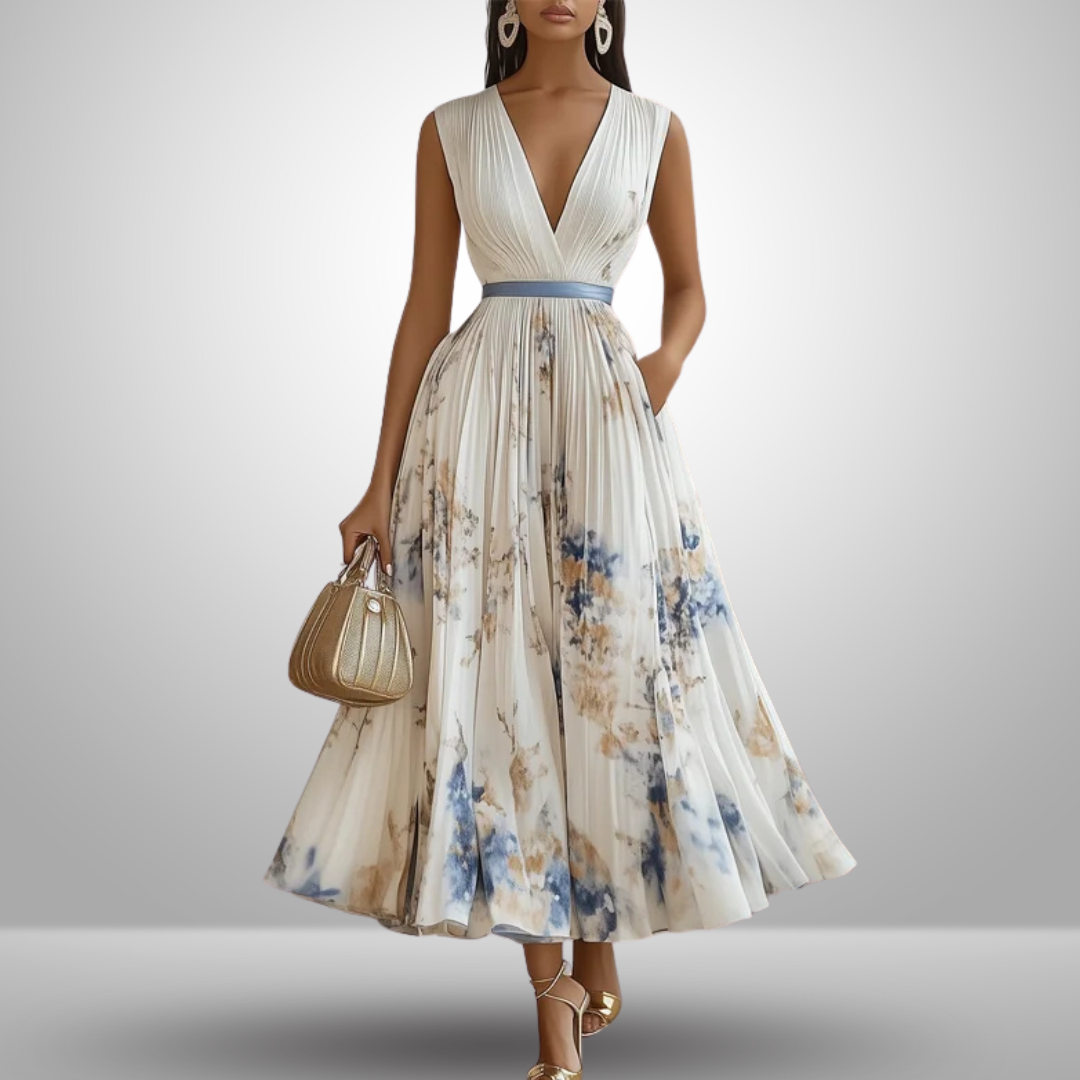 Sleeveless Summer Wedding Guest Dress