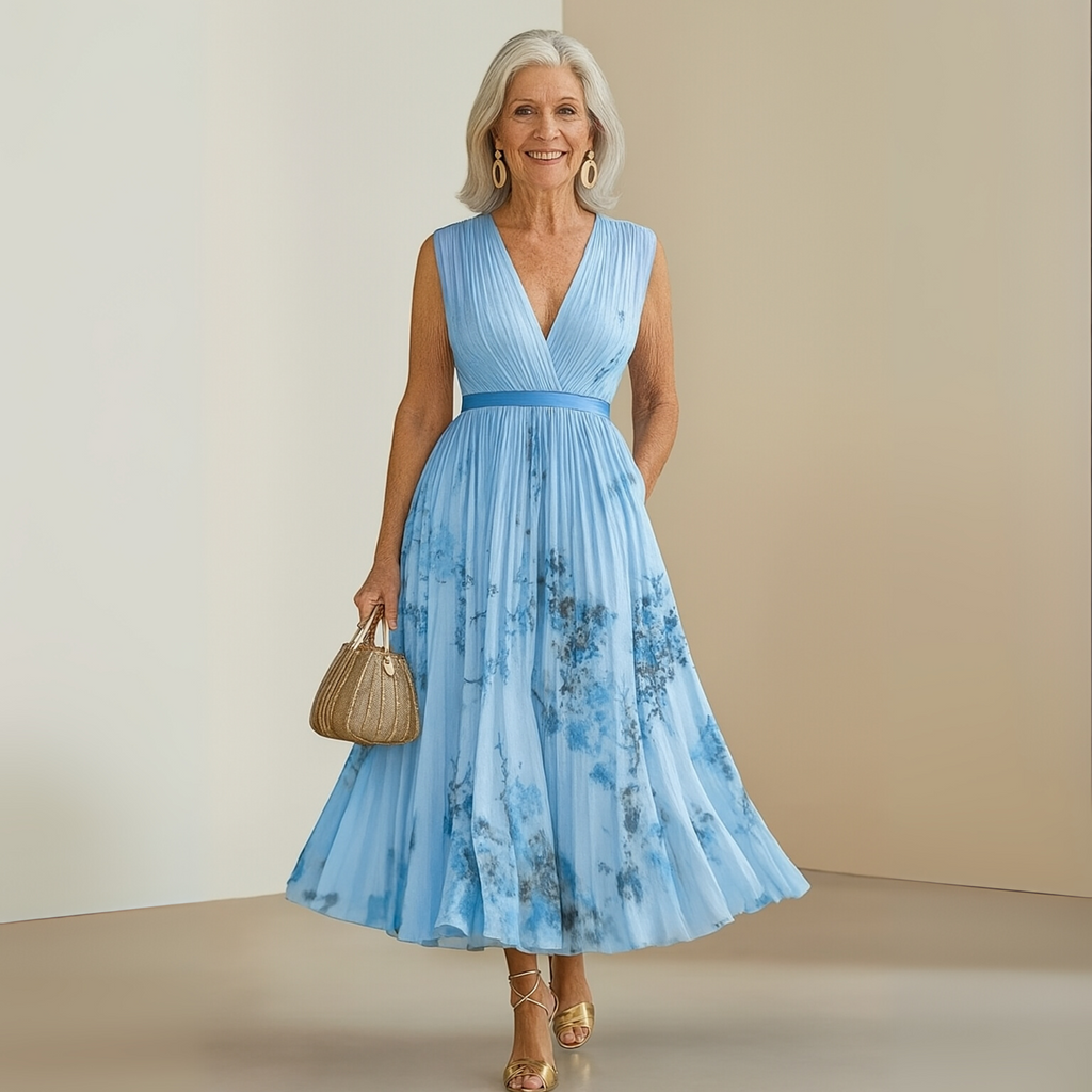 Sleeveless Summer Wedding Guest Dress