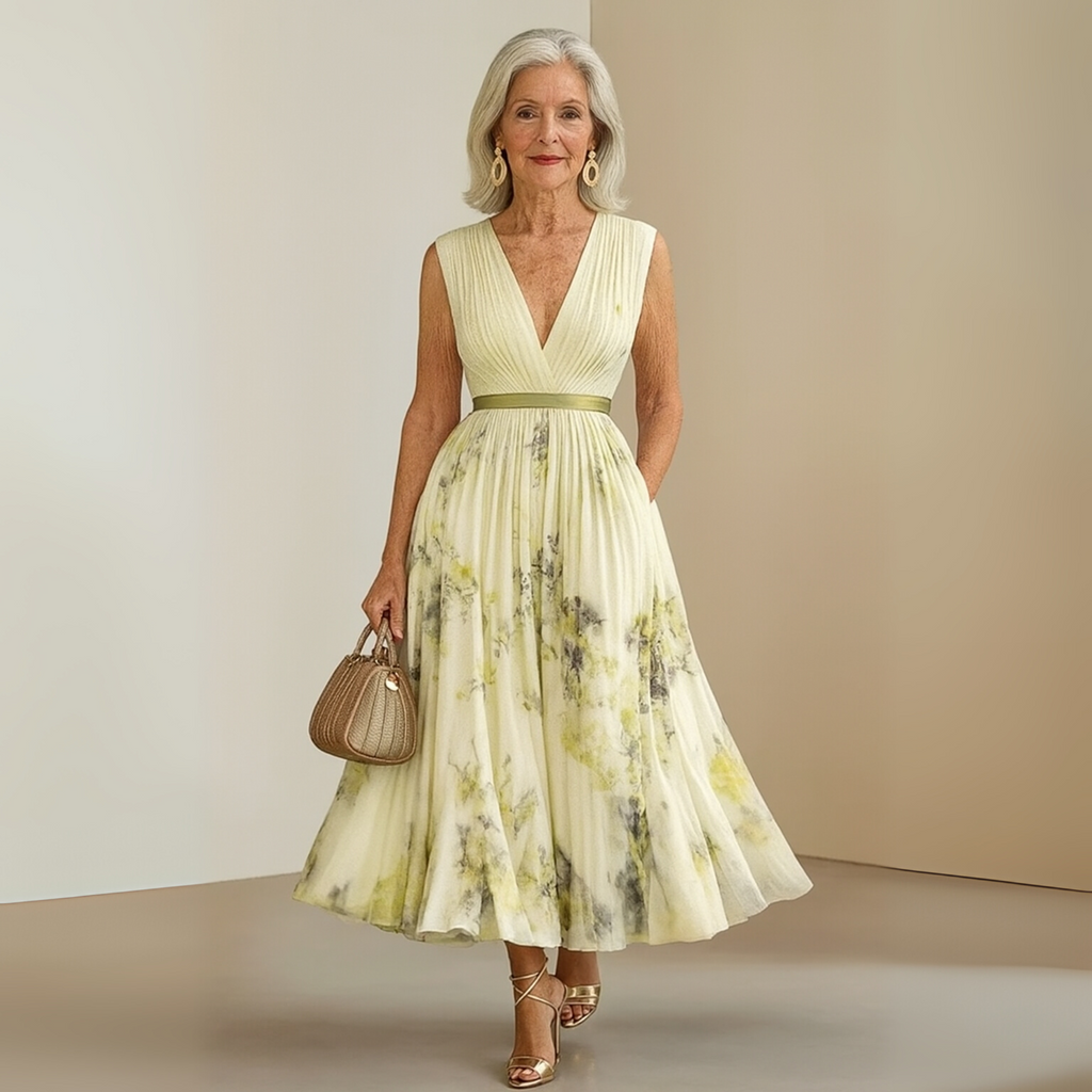 Sleeveless Summer Wedding Guest Dress