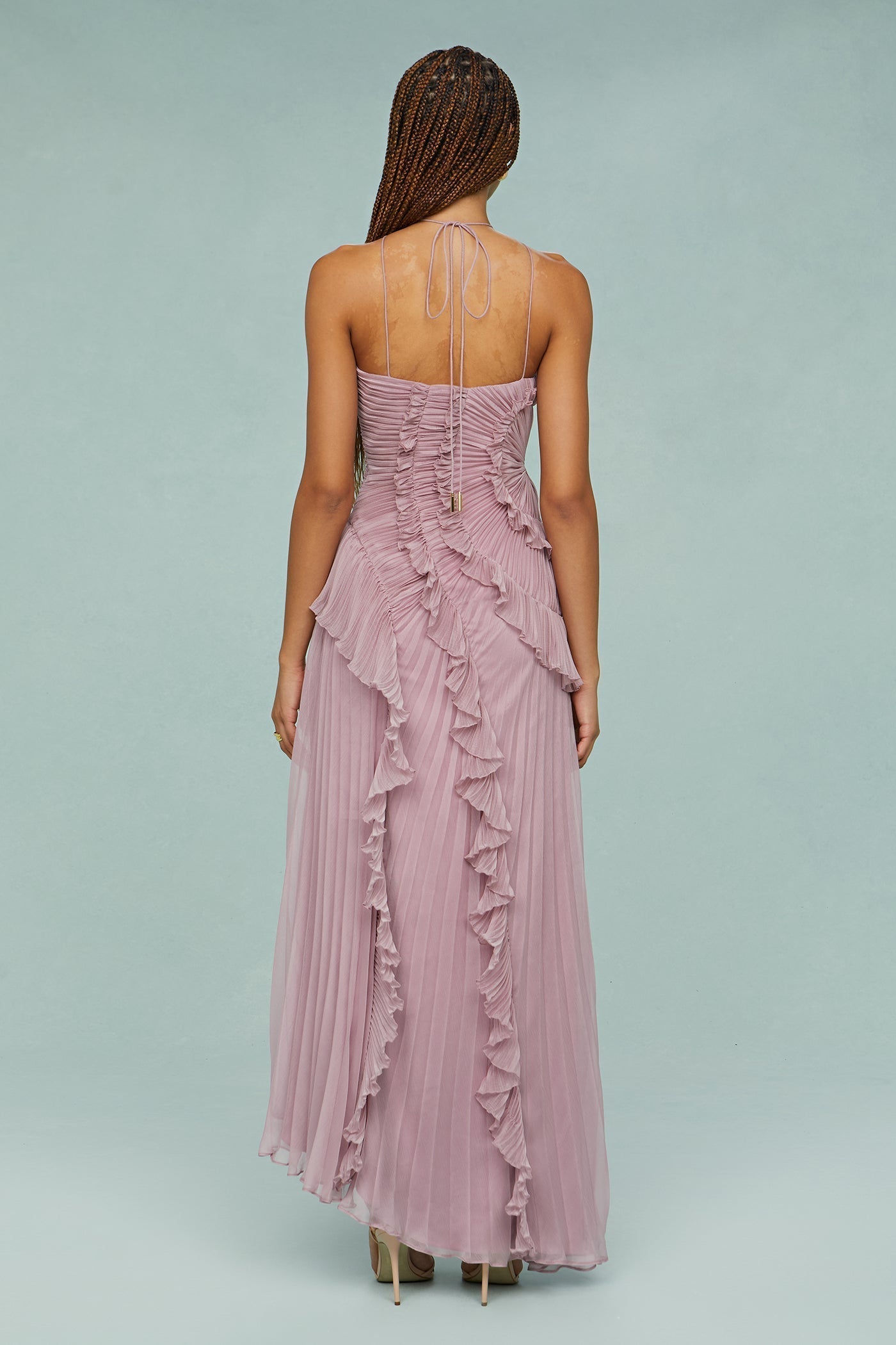 Halter Wedding Guest Dress