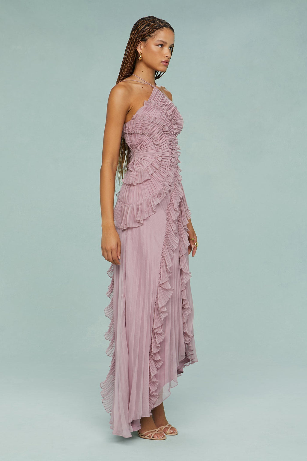 Halter Wedding Guest Dress