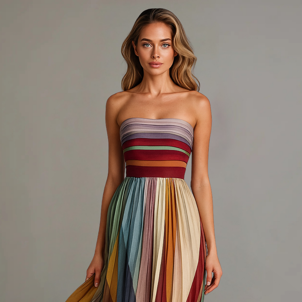 Glam Maxi Wedding Guest Dress