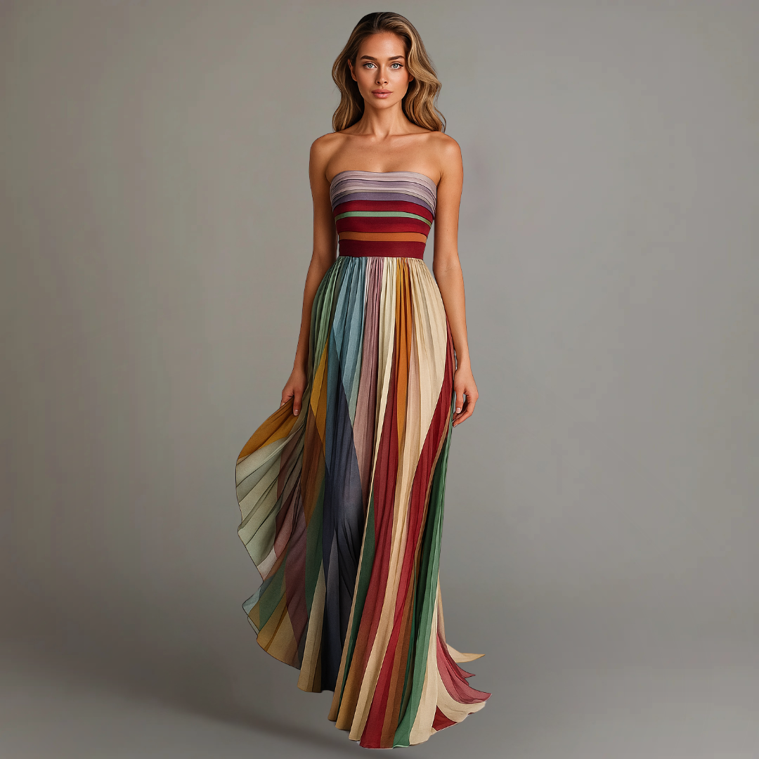 Glam Maxi Wedding Guest Dress