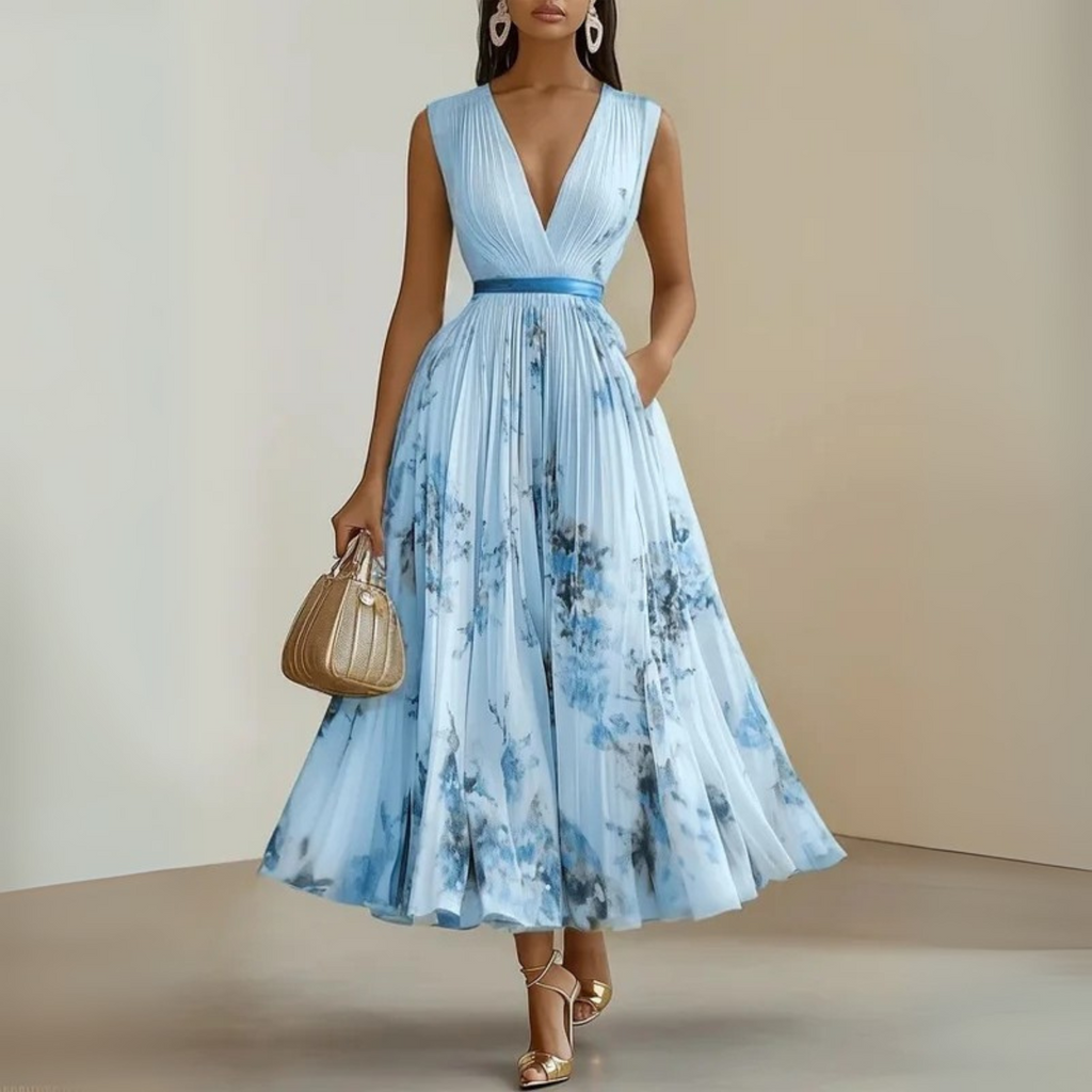 Sleeveless Summer Wedding Guest Dress