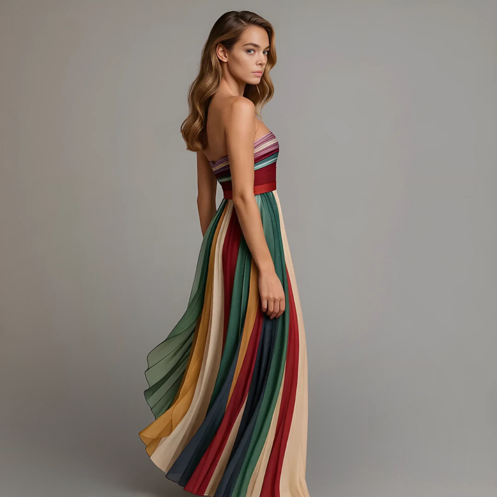 Glam Maxi Wedding Guest Dress