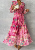 Floral Handmade Wedding Guest Dress