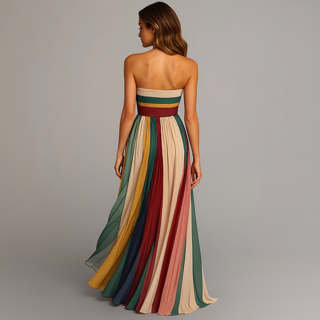 Glam Maxi Wedding Guest Dress