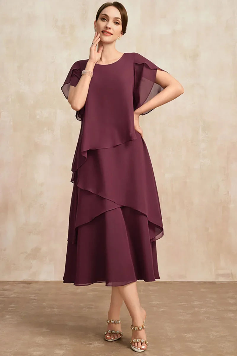 Chiffon Wedding Guest Dress