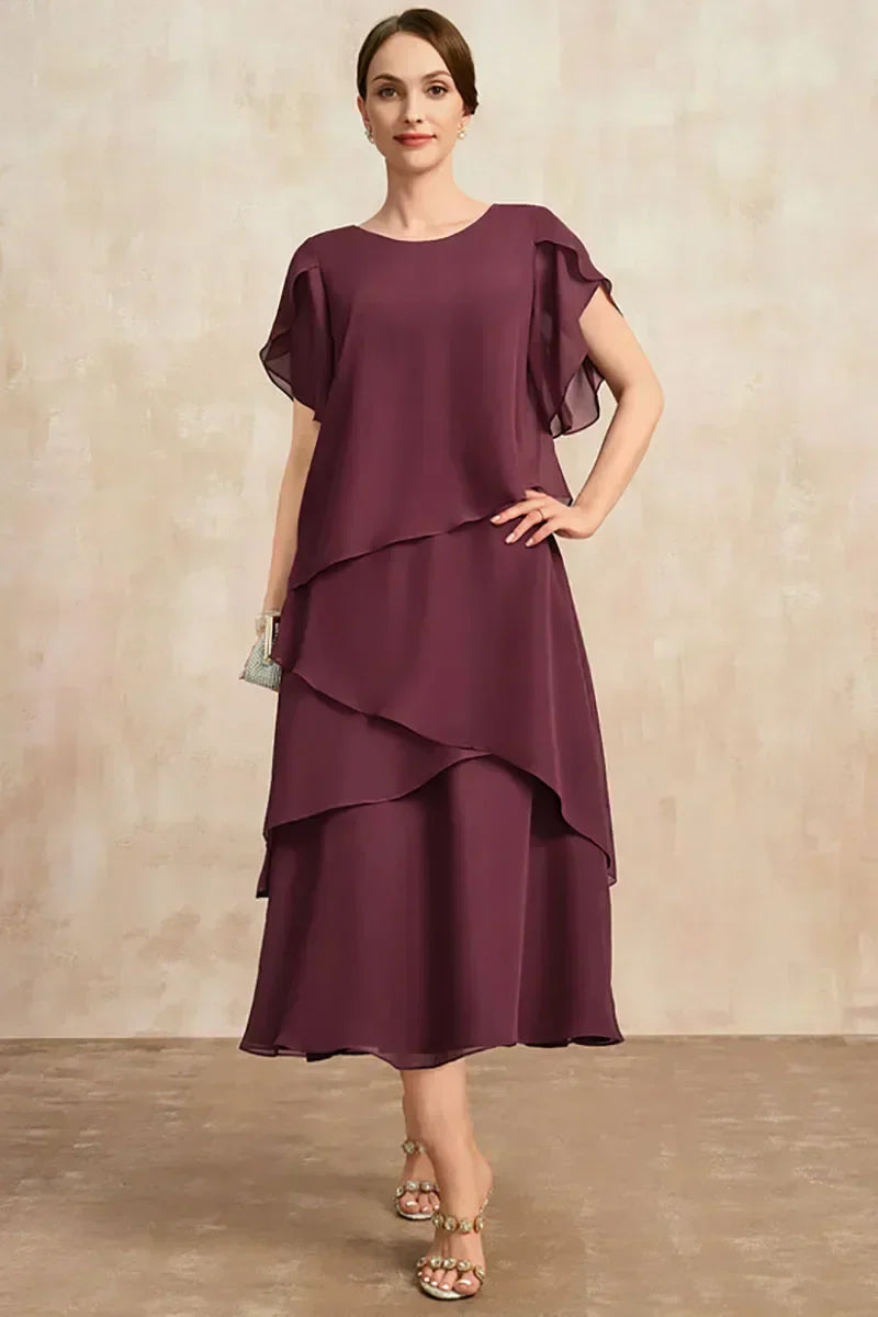 Chiffon Wedding Guest Dress