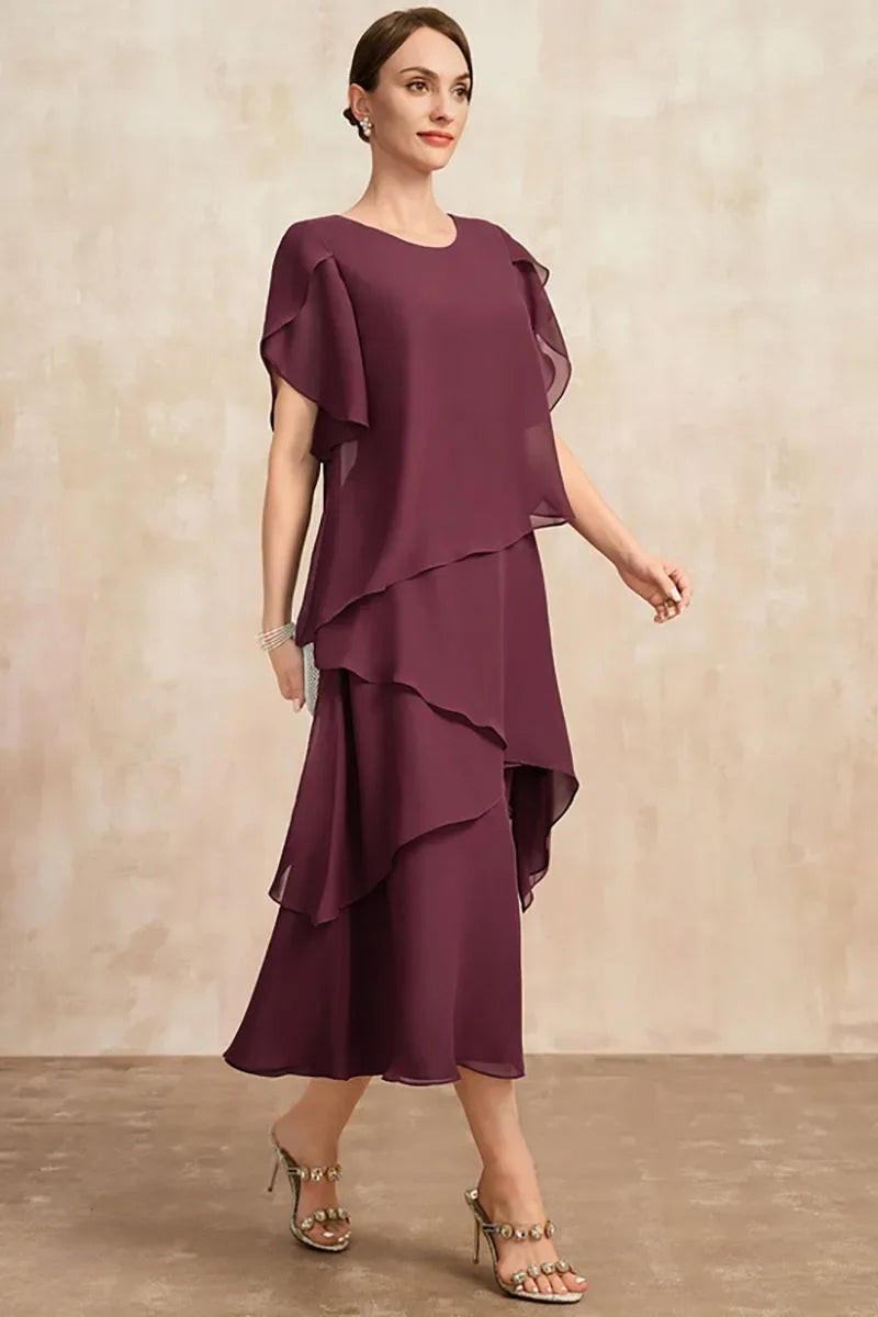 Chiffon Wedding Guest Dress